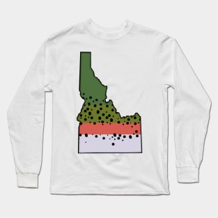 Idaho Rainbow Trout Love Long Sleeve T-Shirt